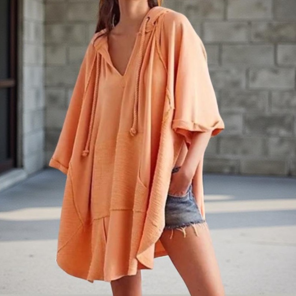 Free People Orange Swim Coverup - Picture 8 of 11